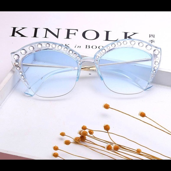 Accessories - Bling Invisible Frame Sunglasses